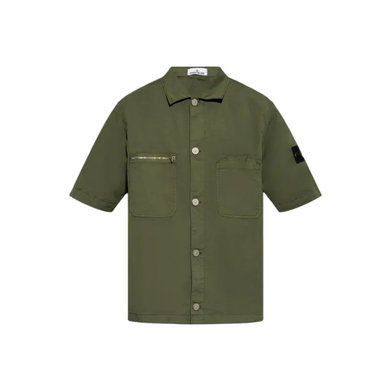 STONE ISLAND Shirt Men's Moss Green-0