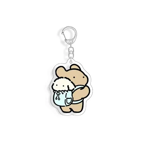 LuluCanaan Acrylic Keychains Unisex-11