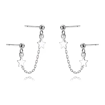 CUOOYINO 925 Sterling Silver Stud Earrings Women's