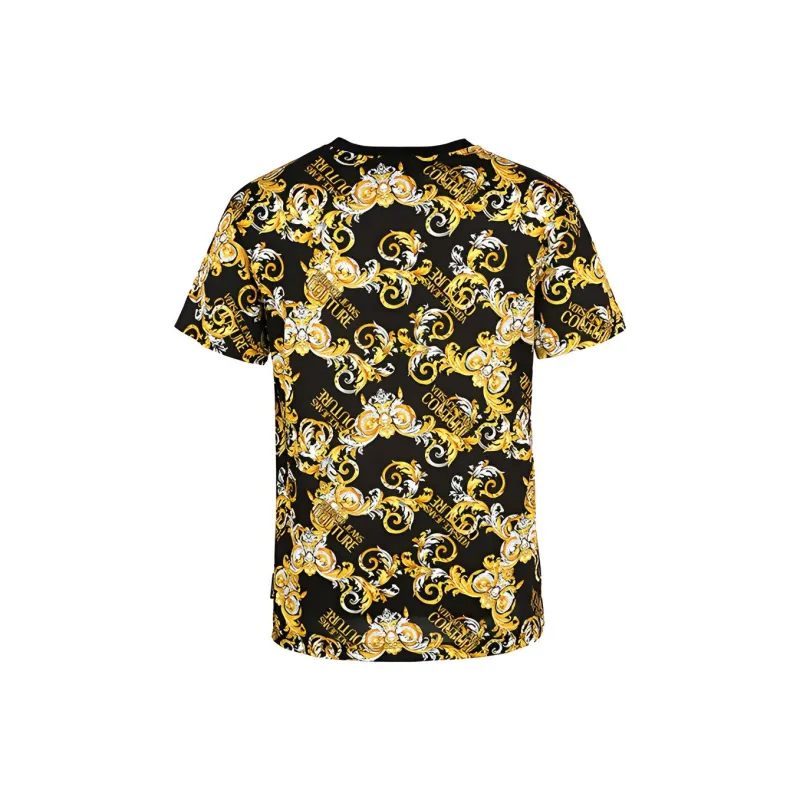 VERSACE JEANS COUTURE T Shirt Men's Black-1