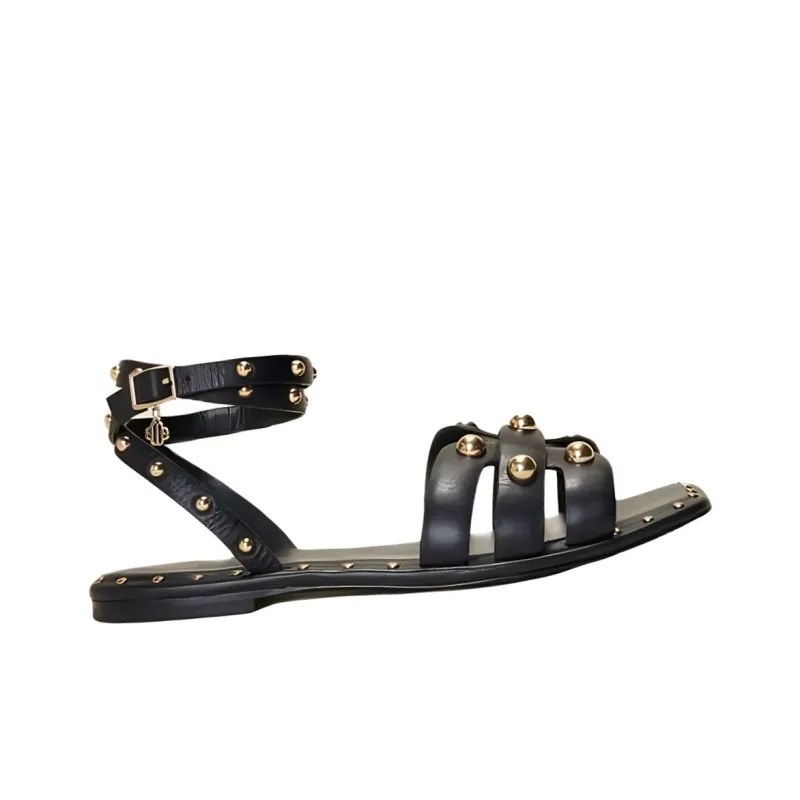 Maje One Strap Sandals Women's Black-1