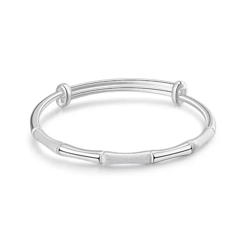 Bear Silversmith 999 Fine Silver Sterling Silver Bangle Women's