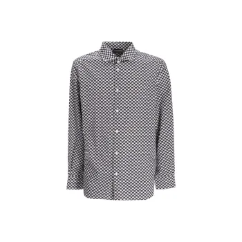 EMPORIO ARMANI EA7 FW23 Shirt Men's Black