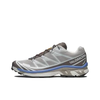 SALOMON XT 6 Anti Slip Wear Resistant Low Top Running Shoes Unisex Gray