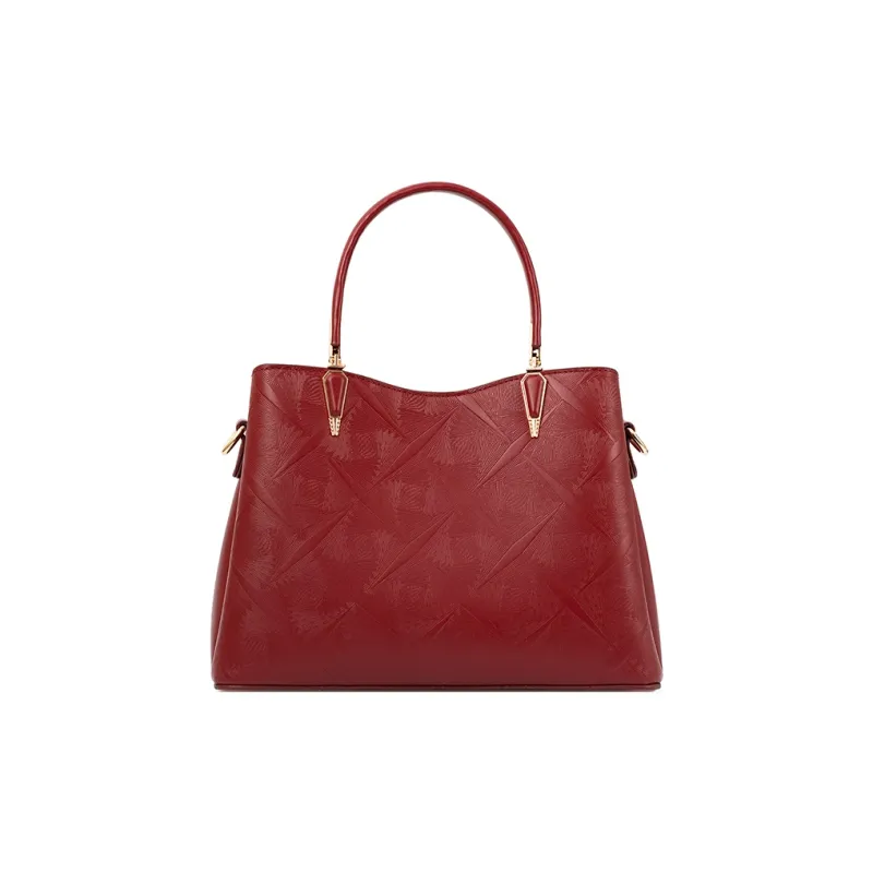 Vigno Synthetic Leather Shoulder Bag, Crossbody Bag, Handbag Women's Red-5