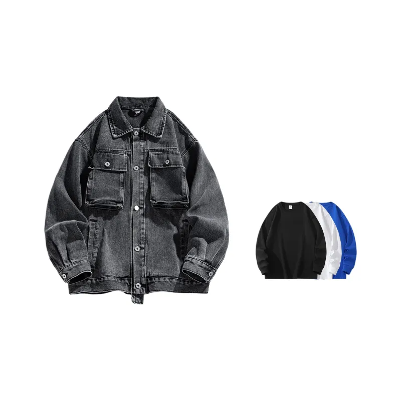 CSKS Denim Jackets Unisex-13