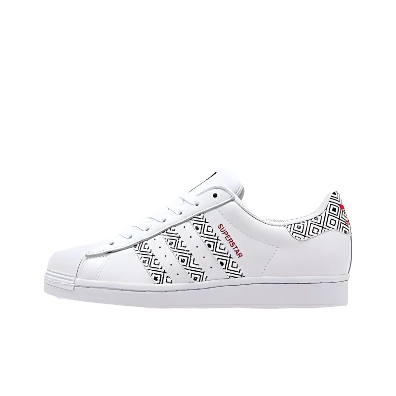 Adidas Originals Superstar 'White Black Red'-0