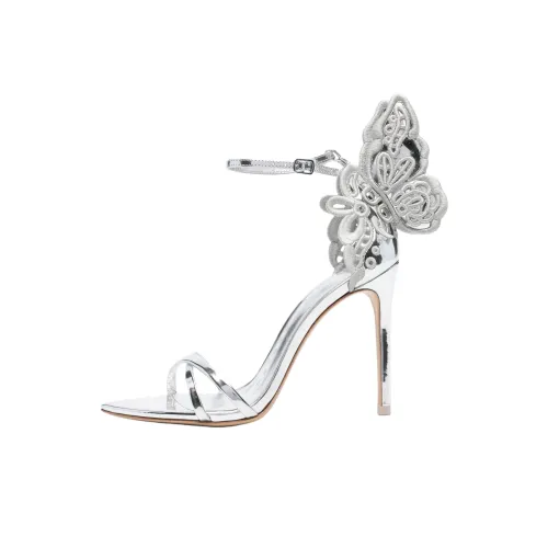 Sophia Webster Chiara One Strap Sandals 10cm Women's Silver