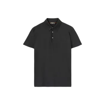 Loro Piana The Gift Of Kings Polo Shirt Men's Black