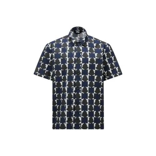Moncler All Over Patterned Short Sleeved Shirt