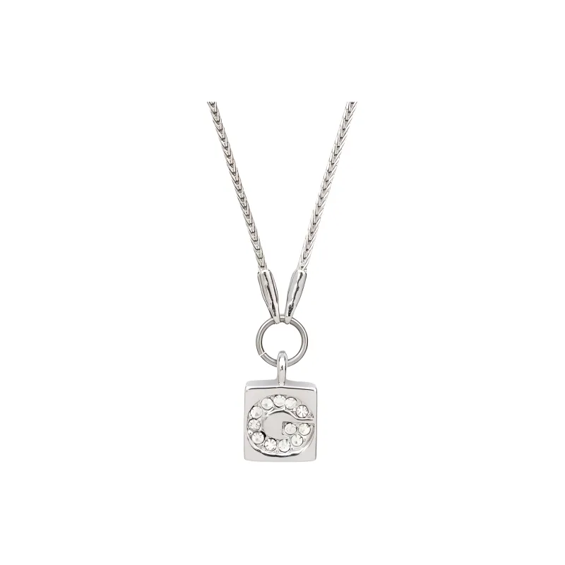 Givenchy 1990 2000s Logo pendant Necklace-0