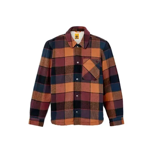 Timberland Shirts Men Brown