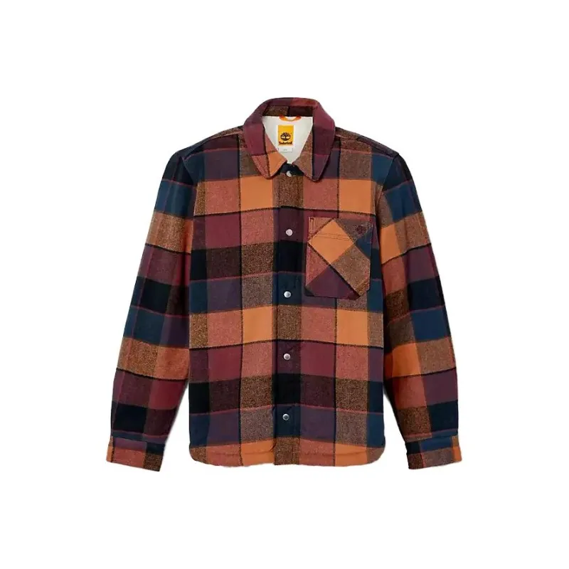 Timberland Shirts Men Brown-0