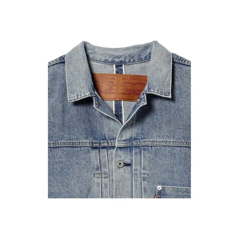 Beams LEVI'S Denim Jacket Men's Blue-2