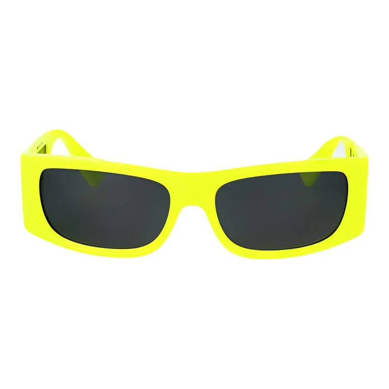 VERSACE Eyewear Rectangle Frame Sunglasses-1