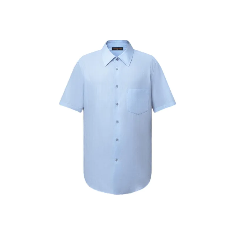 LOUIS VUITTON SS25 Shirt Men's Sky Blue-0