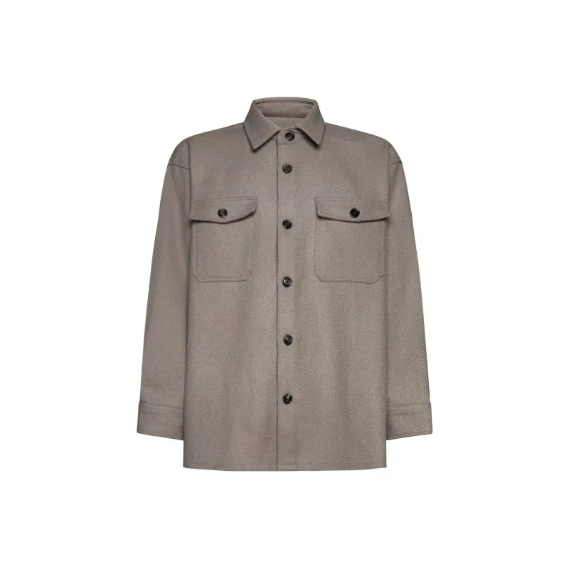 AMIPARIS Paris Long Sleeved Buttoned Shirt-0