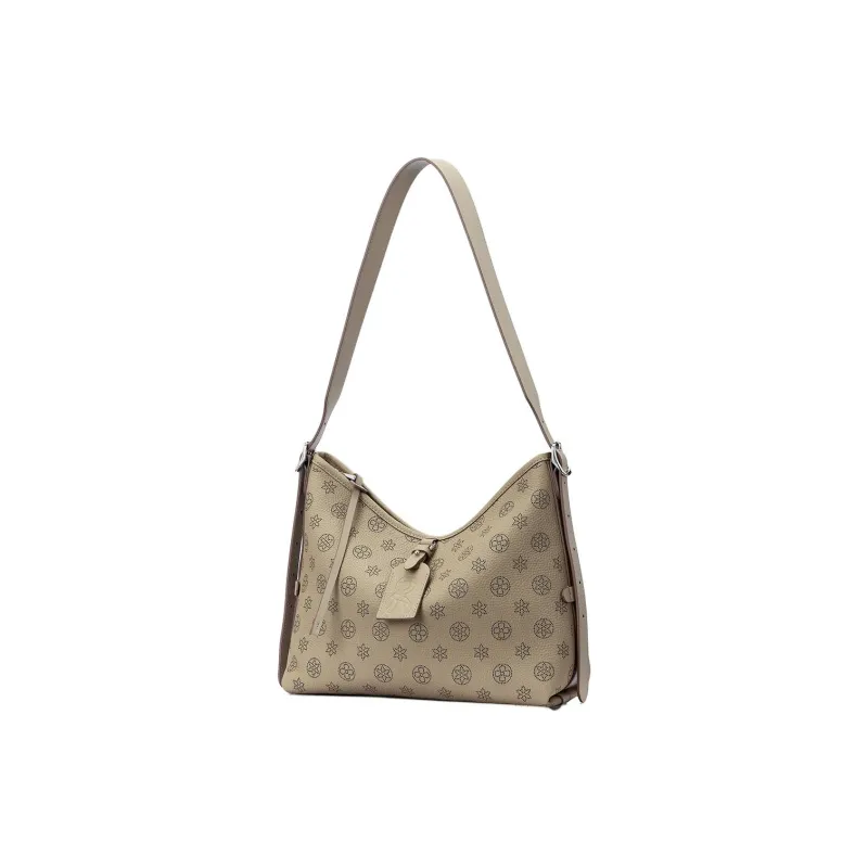 ROBERTA DI CAMERINO Top Grain Cow Leather Tote Bag, Shoulder Bag Women's Classic Black/Elephant Gray-6