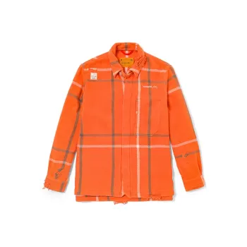 Timberland X A Cold Wall* Co branded Series Shirts Men Orange