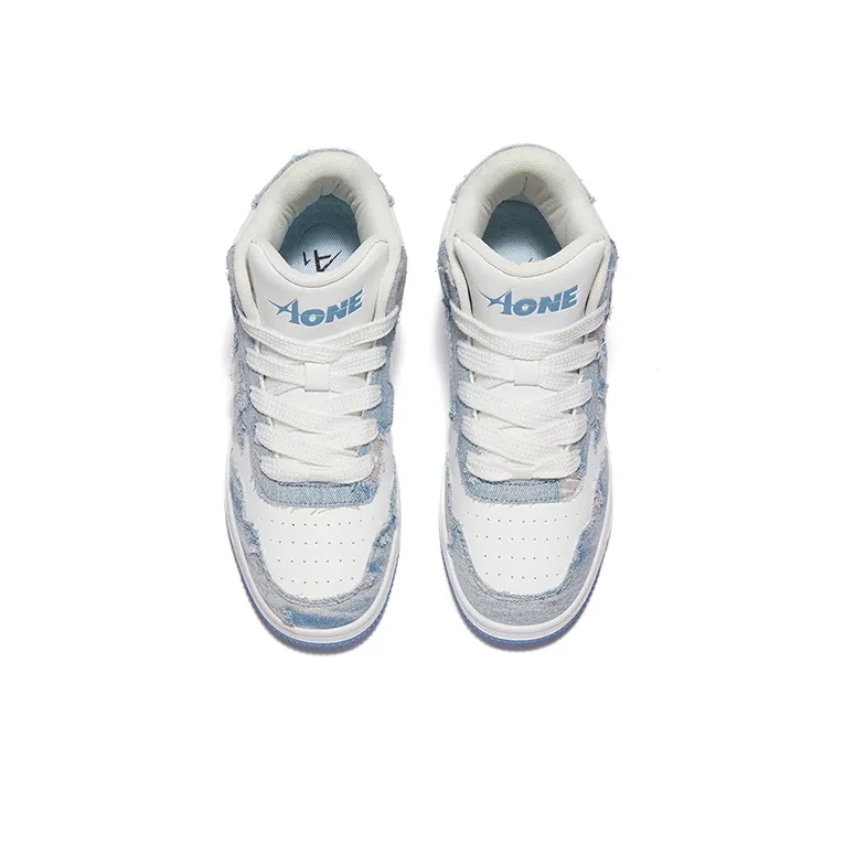A1 Coverage Abrasion Resistant High Top Skateboard Shoes Unisex-39