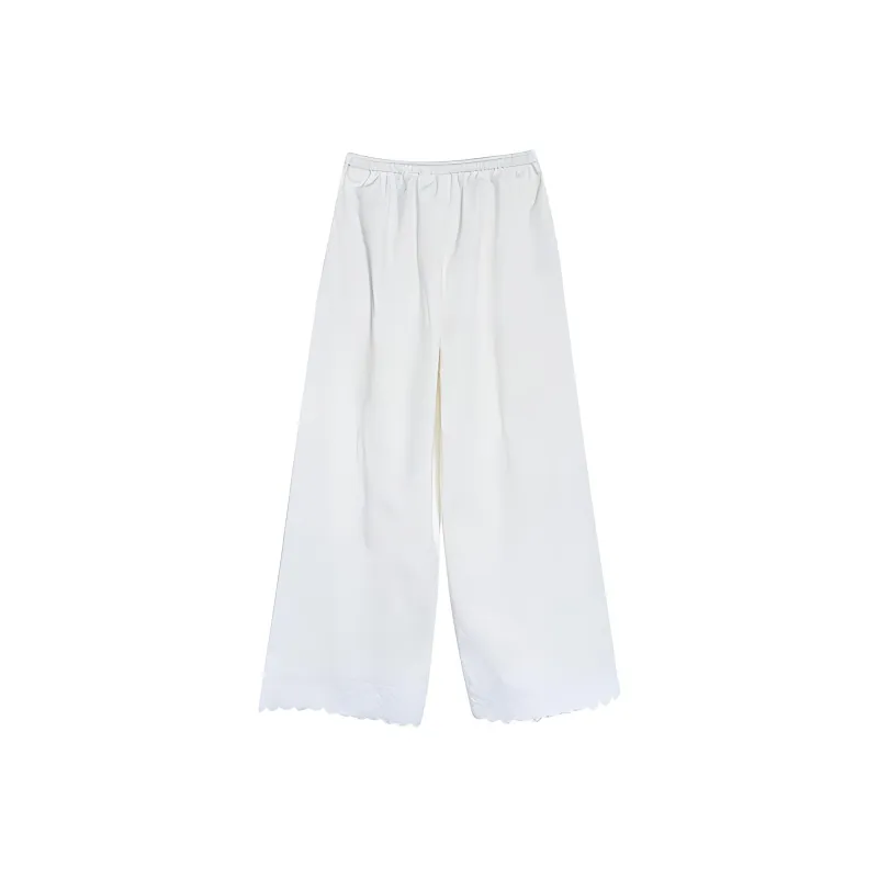 CHARM PICK Casual Pants Women's White-1