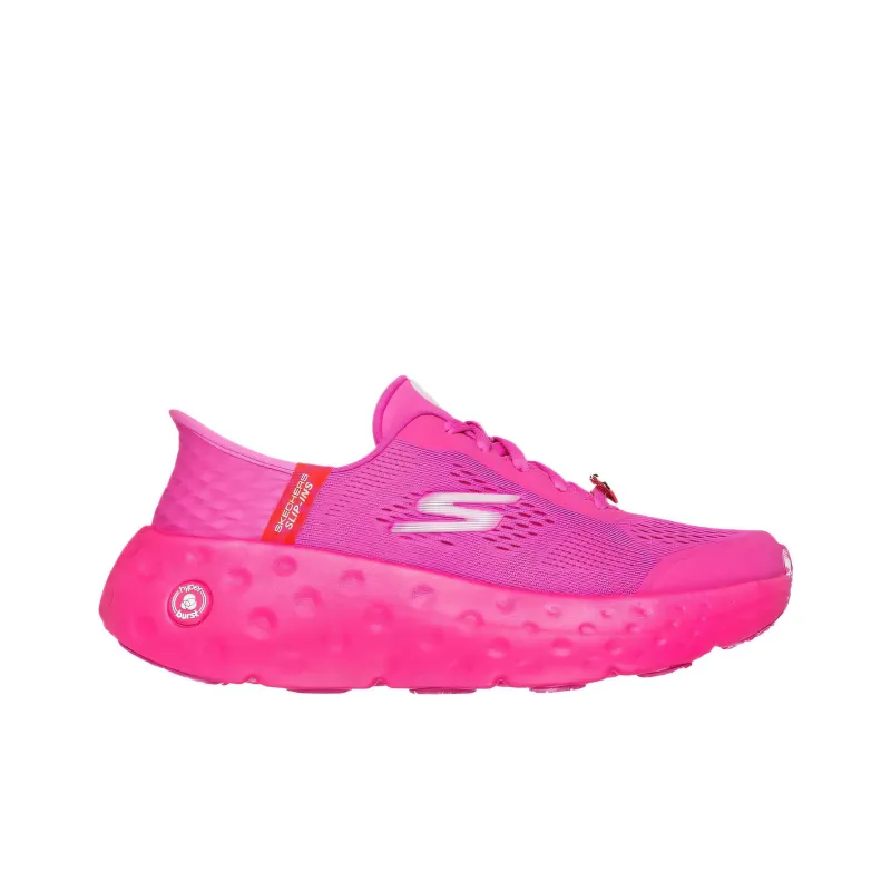 Skechers Slip ins Low Top Casual Shoes Women's Bright Pink-1