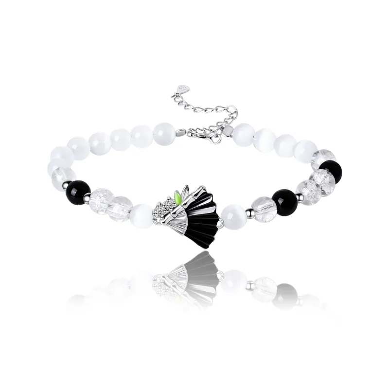 MAGICPOLE Glass Cat Eye Bracelets Women's-0