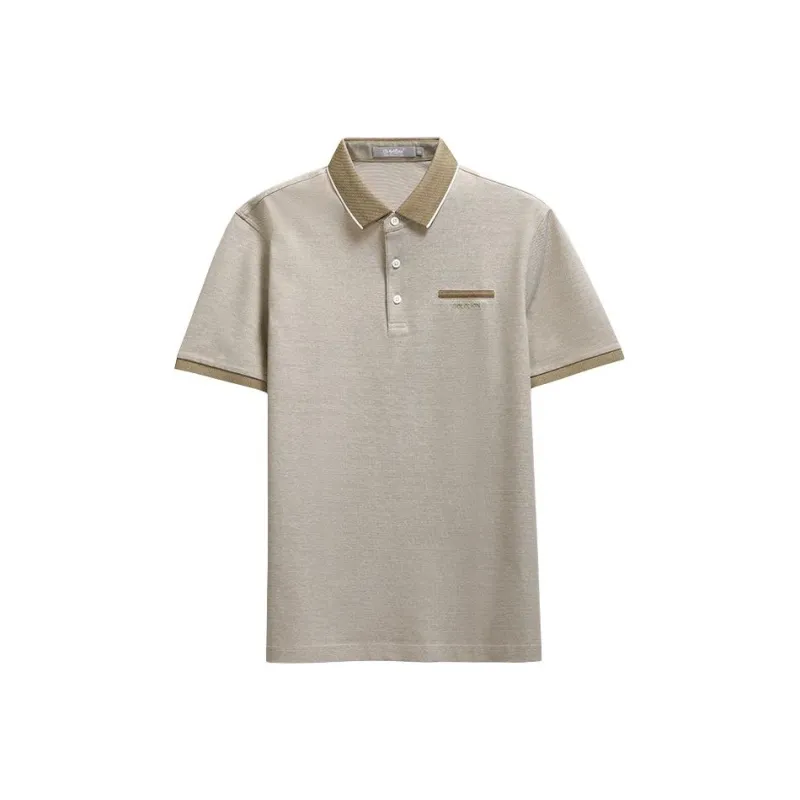 GOLDLION Spring Summer Polo Shirt Men's Multi Specification Multiple Colors-7