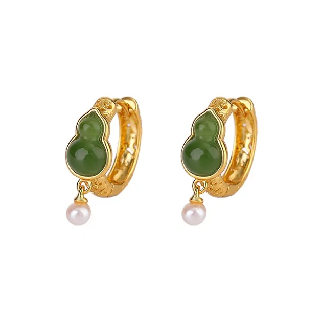 ZHENZHUAOMI Pearl Clip On Earrings Women's-0