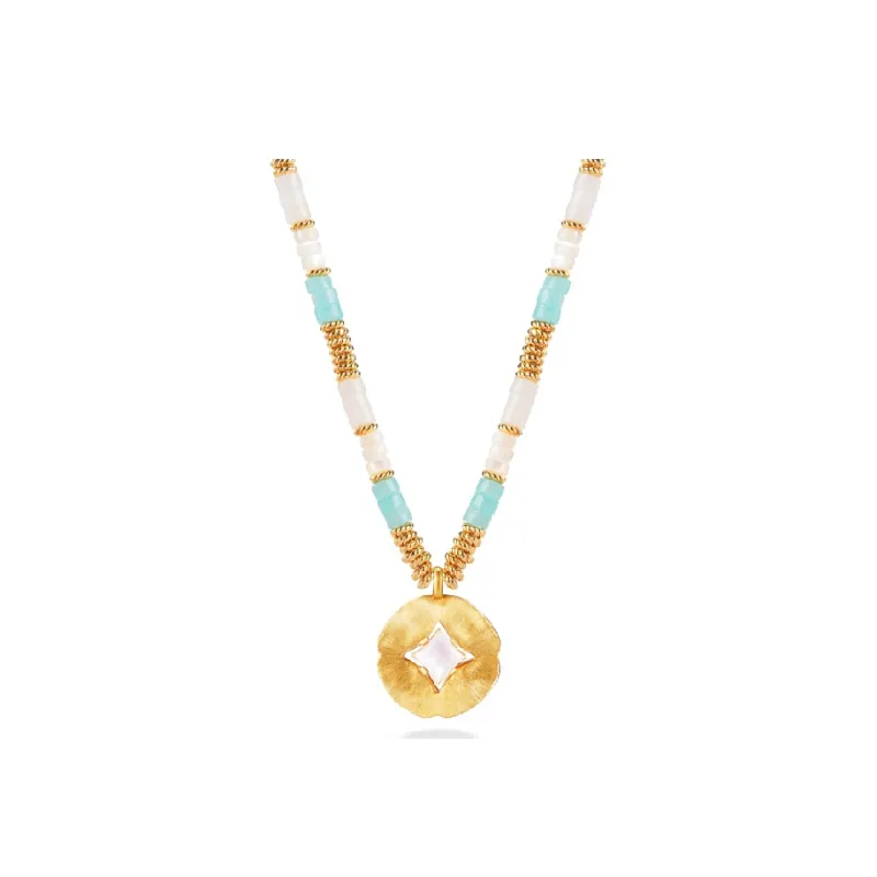 BAODEYI White Shell Necklaces Unisex-0