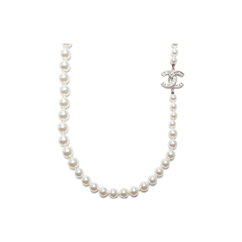 CHANEL 2016 Cc Faux-pearl Necklace-1