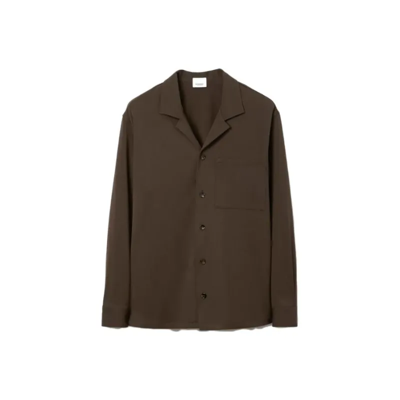Burberry Shirt Men's Dark Brown-0