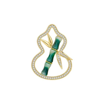 JAY Imitation Chalcedony Brooches Women's
