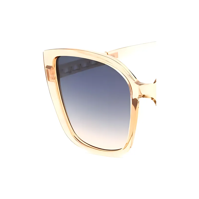 GUESS Plastic Butterfly Sunglasses Women's Yellow-1