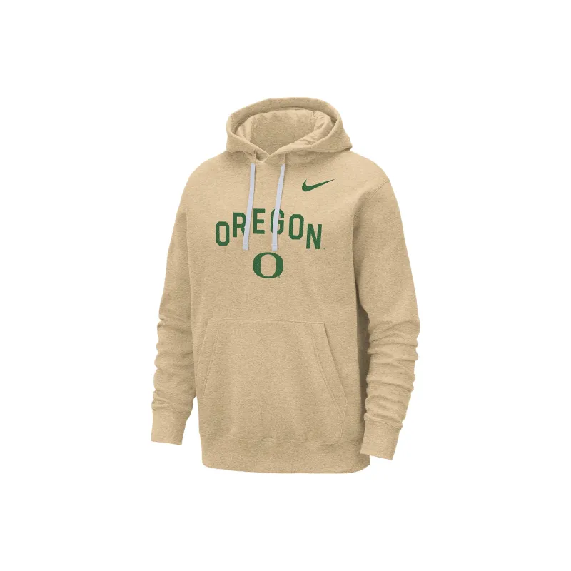 Nike Oregon Club Fleece Sweatshirt Men's Hemp Yellow-0