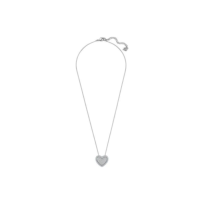 Swarovski Crystal, Rhodium Plated Metal Necklaces Women's-1