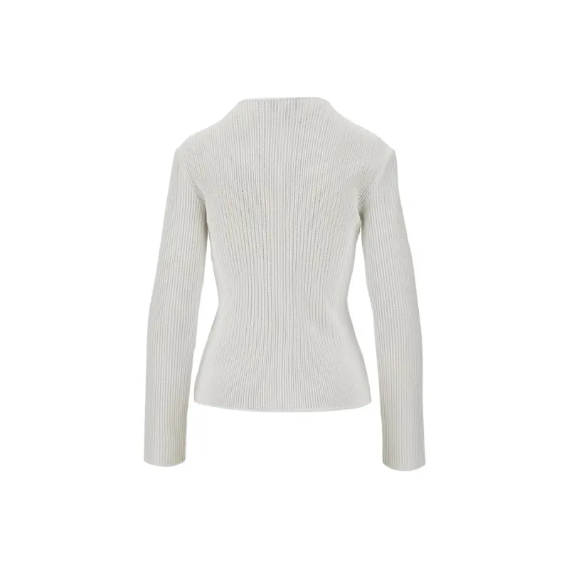EMPORIO ARMANI Perforated Ottoman Fabric Jacket-1