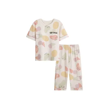 FENTENGCARE Pajama Set Women's Apricot