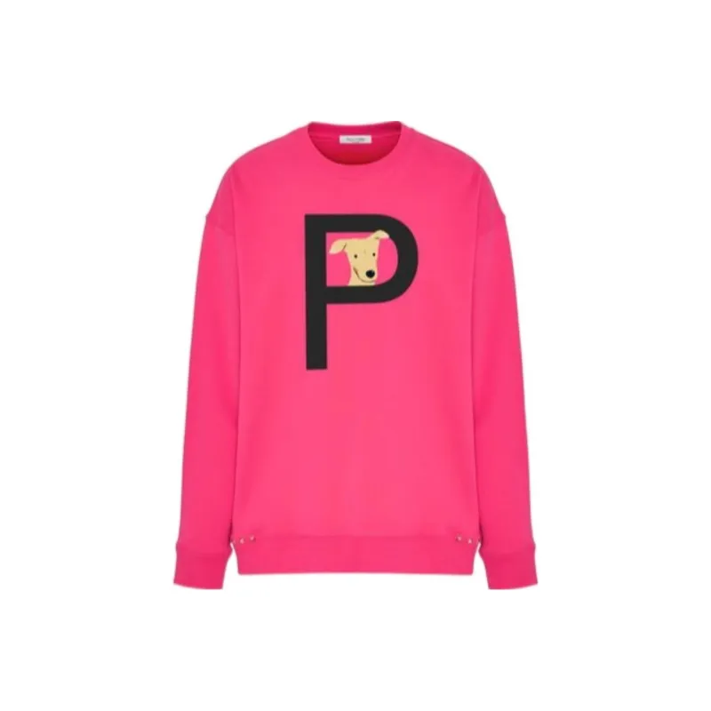 Valentino FW23 Sweatshirt Unisex Pink-0