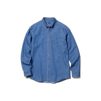 UNIQLO Shirts Unisex Royal Blue