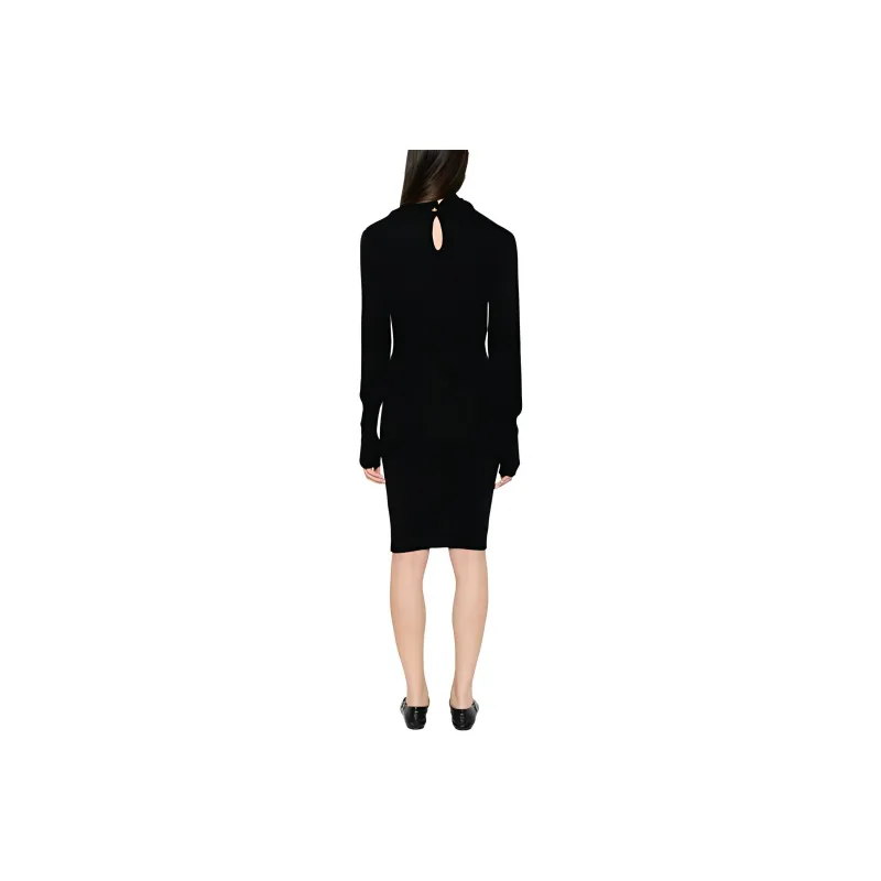 Vivienne Westwood Logo Embroidered Ribbed Dress-3