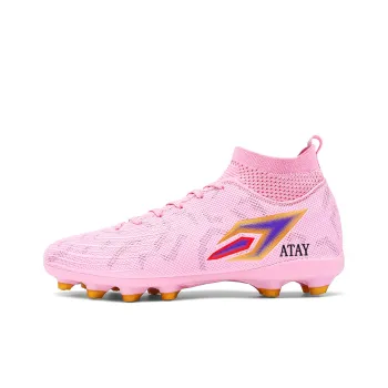 ATAY AG Rubber Short Studs TF Rubber Broken Studs Soft Ground Firm Ground Anti Slip Wear Resistant Soccer Shoes Unisex