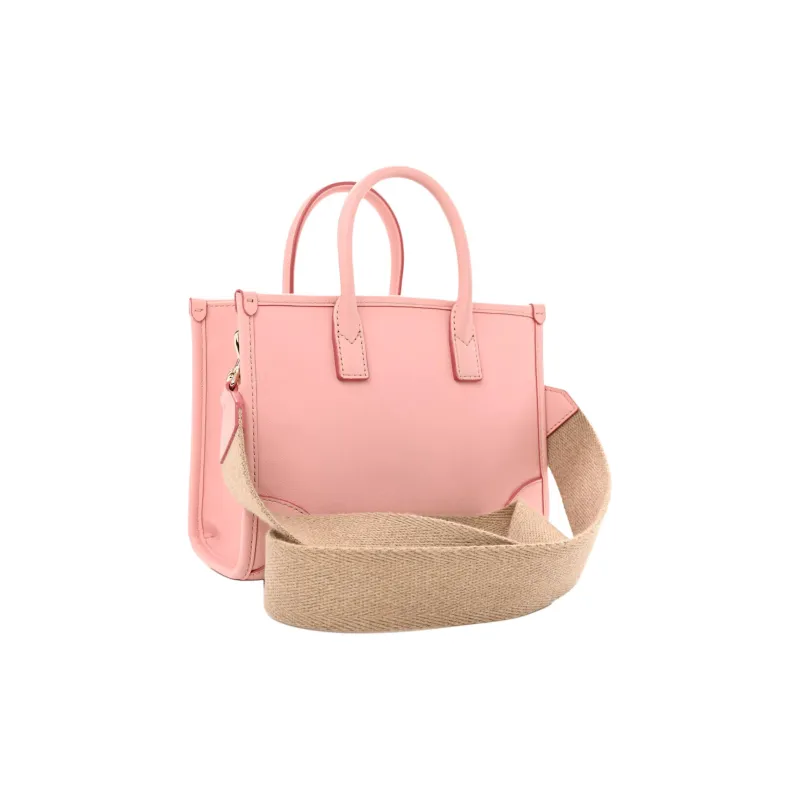 MCM Cow Leather Tote Bag, Shopping Bag, Crossbody Bag, Handbag Mini Women's Pink-1