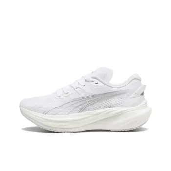 PUMA Deviate NITRO 3 Anti Slip Wear Resistant Low Top Training Running Shoes Women's White
