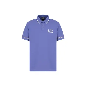 EMPORIO ARMANI EA7 Polo Shirt Men's Purple