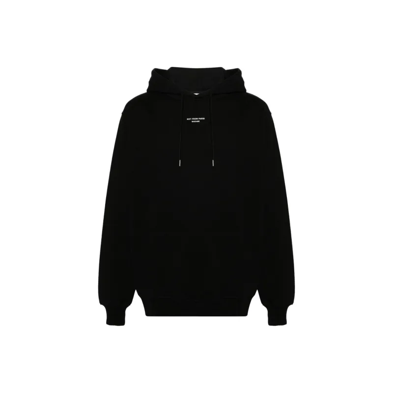 Drôle De Monsieur La Hoodie Slogan Cotton Hoodie-0