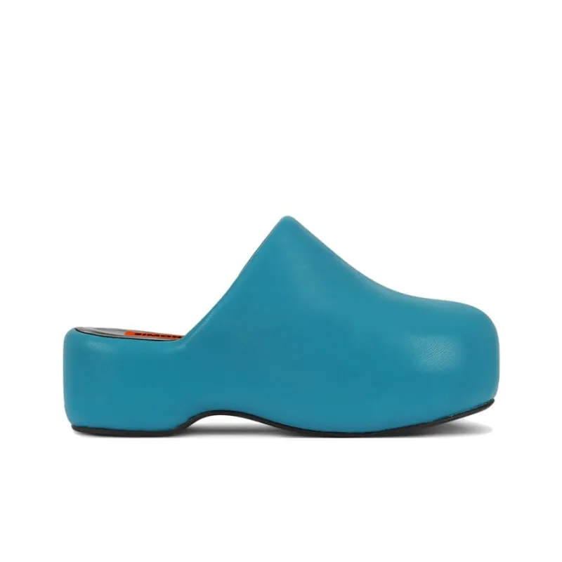 SIMON MILLER Abrasion Resistant Slip Resistant Wrap toe Slippers Women's Imperial Blue-1
