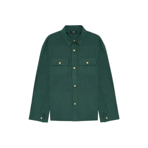 LI NING 1990 Classic Collection Shirt Men's Spruce Green