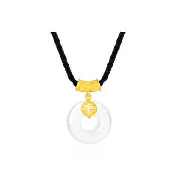 MOLADY Chalcedony [Selected Natural High Quality]Jadeite Necklace For Women's Women's