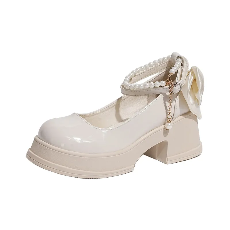 CVOJOO Chunky Heel High Heels Women's-6